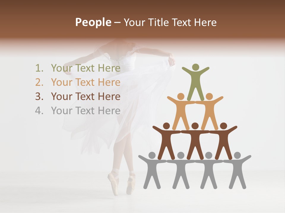 Temptation Cheerful Female PowerPoint Template