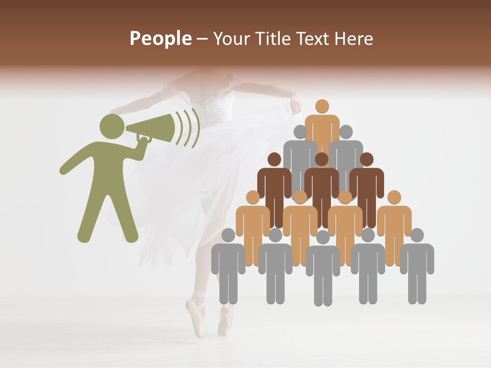 Temptation Cheerful Female PowerPoint Template