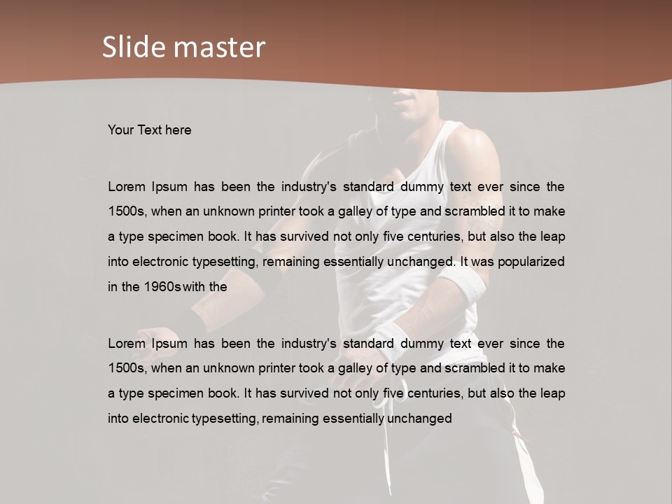 Fashion Young Funky PowerPoint Template