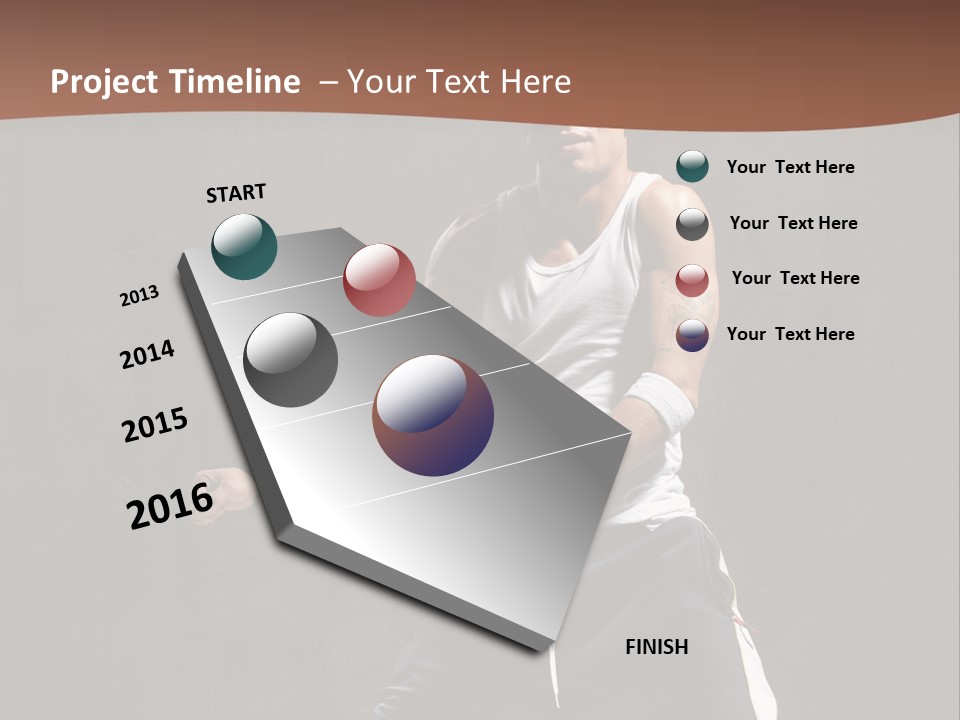 Fashion Young Funky PowerPoint Template