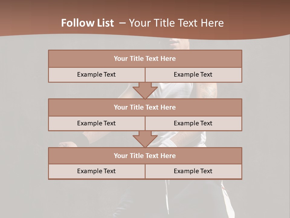 Fashion Young Funky PowerPoint Template