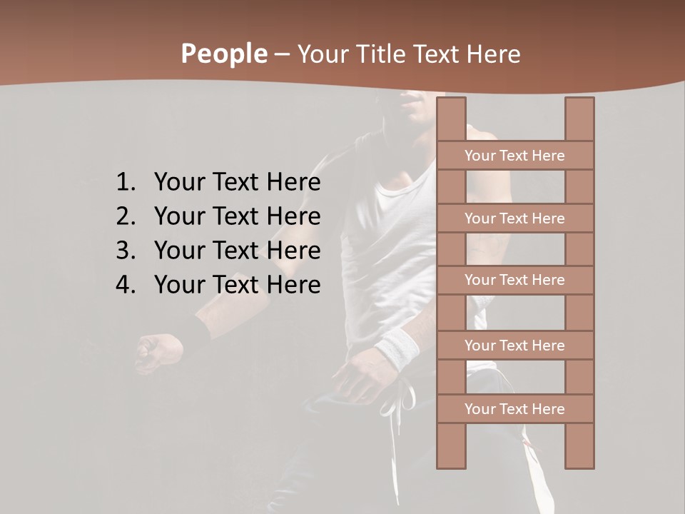 Fashion Young Funky PowerPoint Template