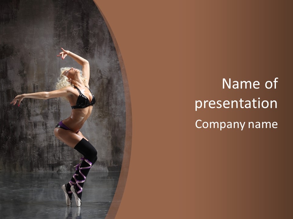 Go Go Voluptous Seductive PowerPoint Template