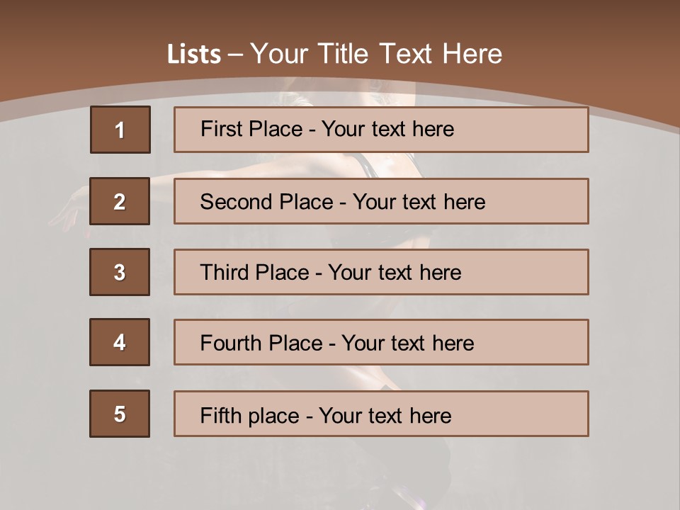 Go Go Voluptous Seductive PowerPoint Template