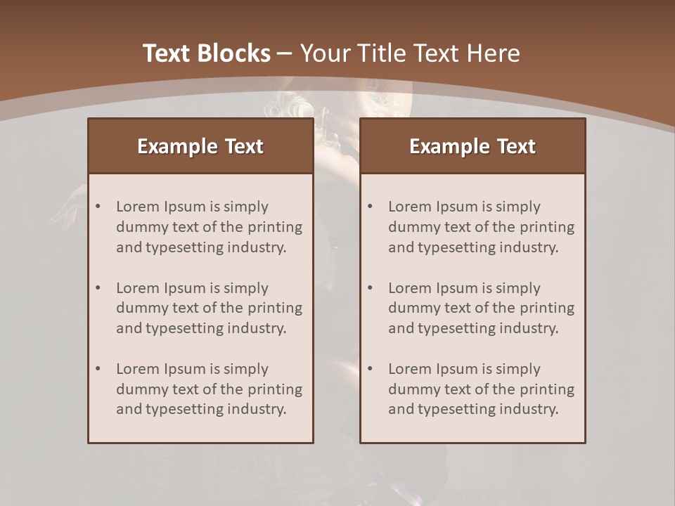 Go Go Voluptous Seductive PowerPoint Template