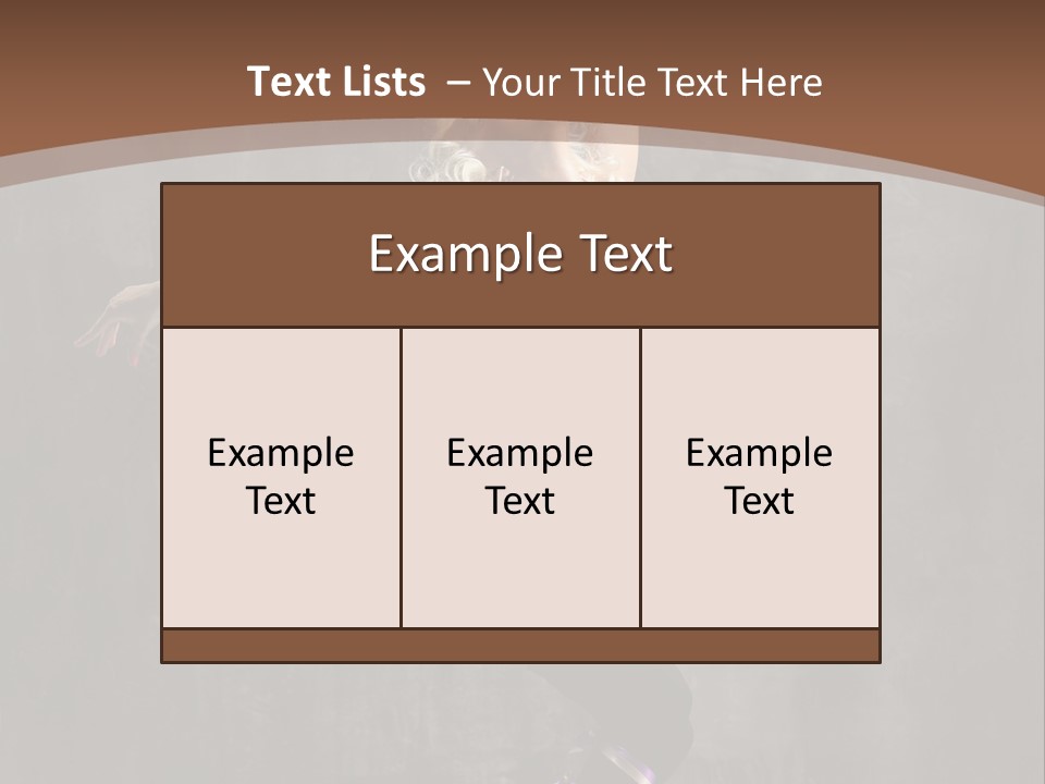 Go Go Voluptous Seductive PowerPoint Template