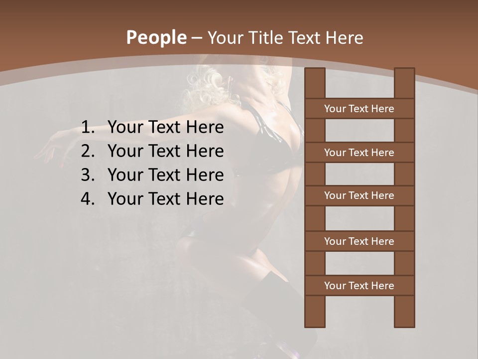 Go Go Voluptous Seductive PowerPoint Template