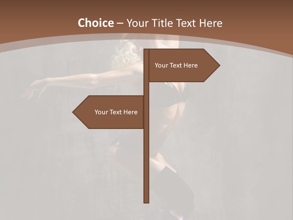 Go Go Voluptous Seductive PowerPoint Template