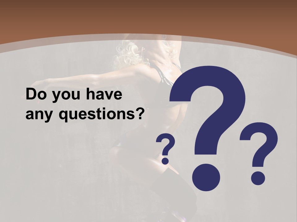 Go Go Voluptous Seductive PowerPoint Template