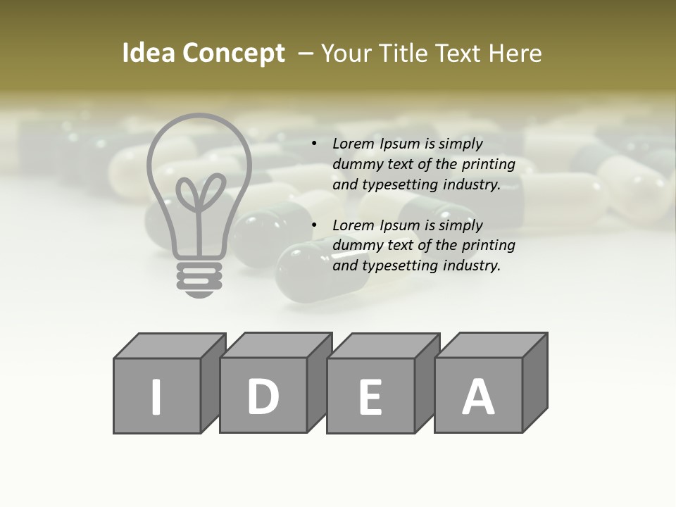 Addiction Close Up Sickness PowerPoint Template