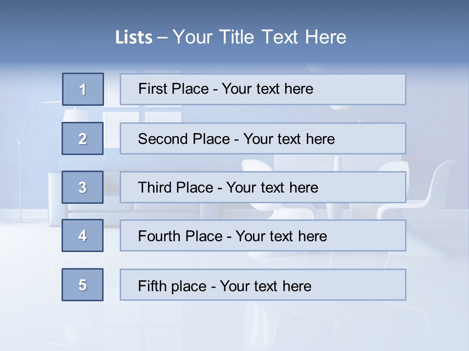Relax Lifestyle Home PowerPoint Template
