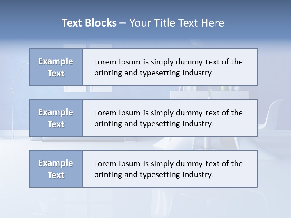 Relax Lifestyle Home PowerPoint Template
