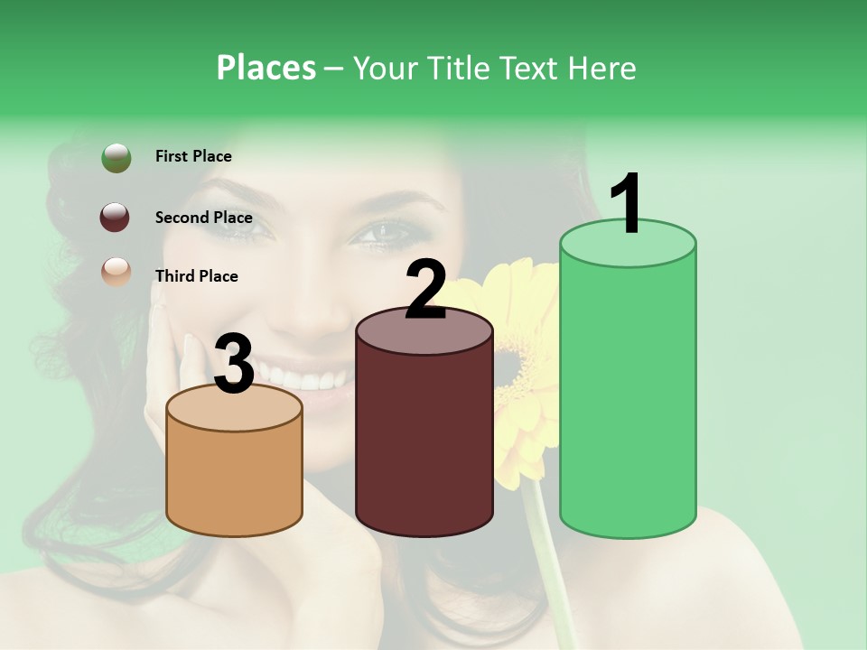 Portrait Romance Background PowerPoint Template