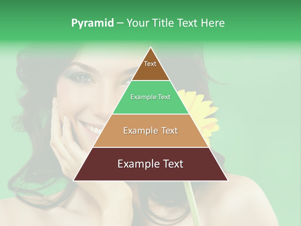 Portrait Romance Background PowerPoint Template