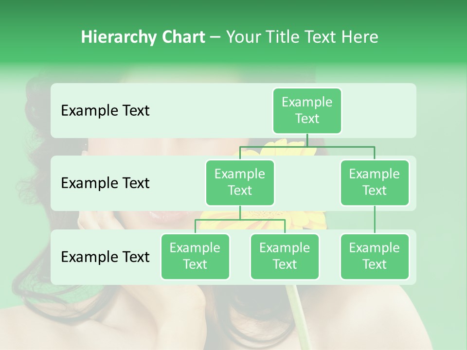 Portrait Romance Background PowerPoint Template