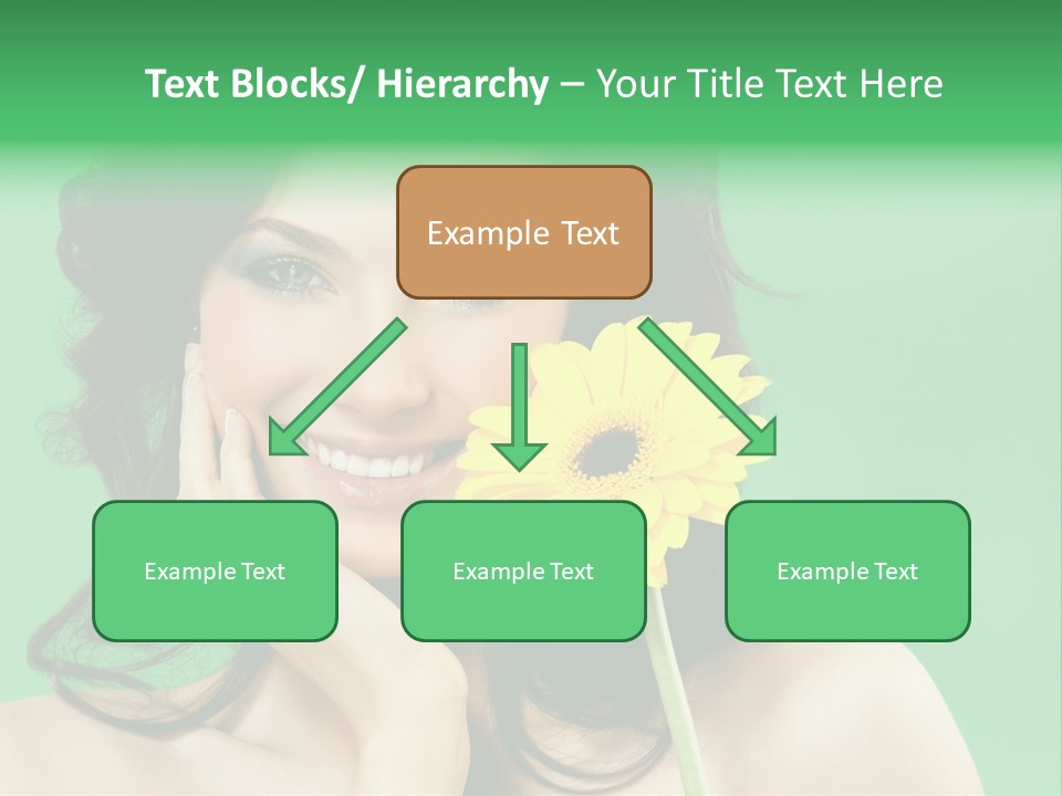 Portrait Romance Background PowerPoint Template