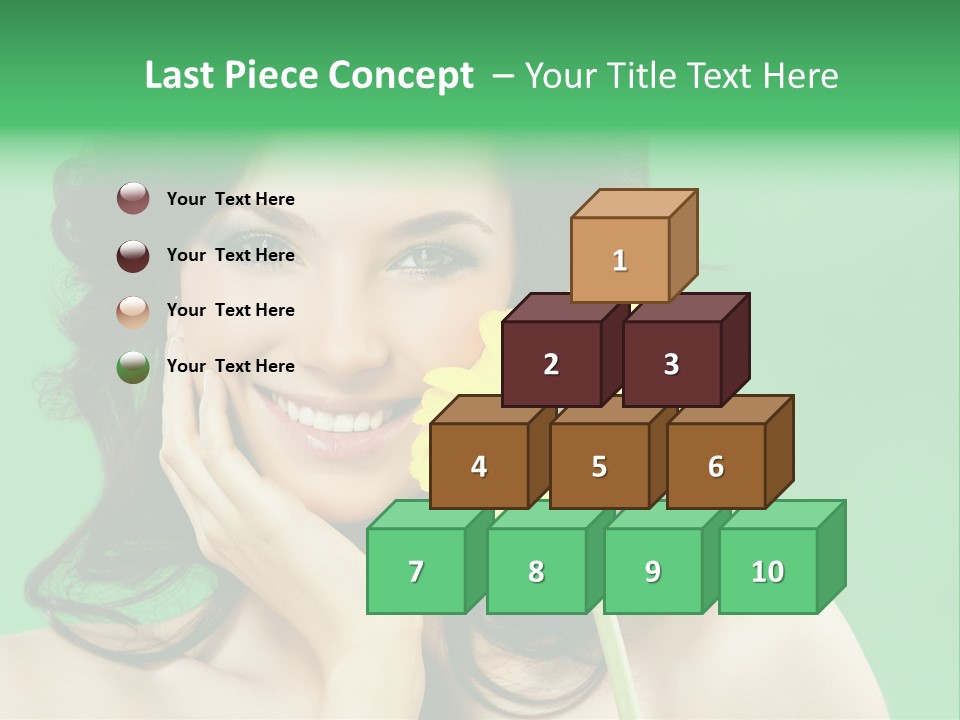 Portrait Romance Background PowerPoint Template