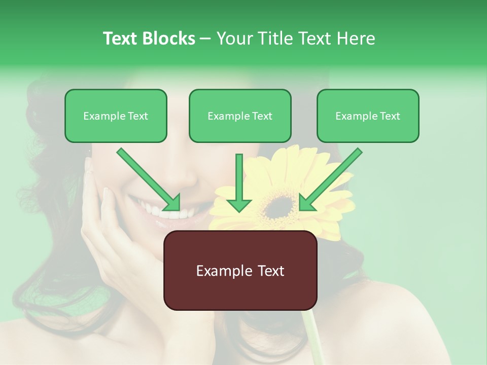 Portrait Romance Background PowerPoint Template
