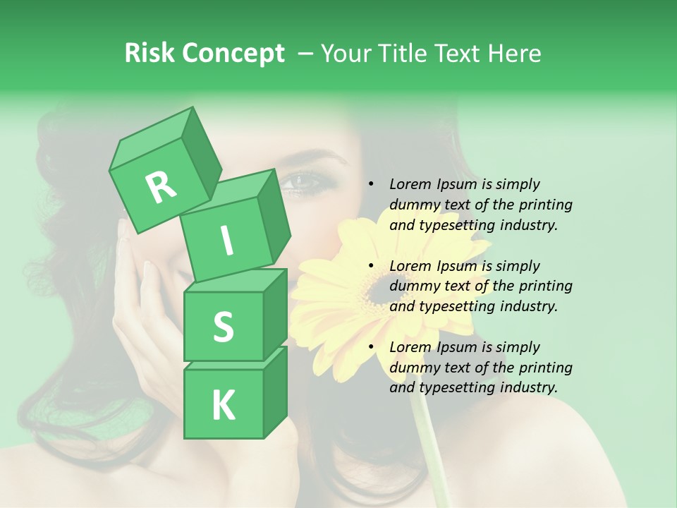 Portrait Romance Background PowerPoint Template