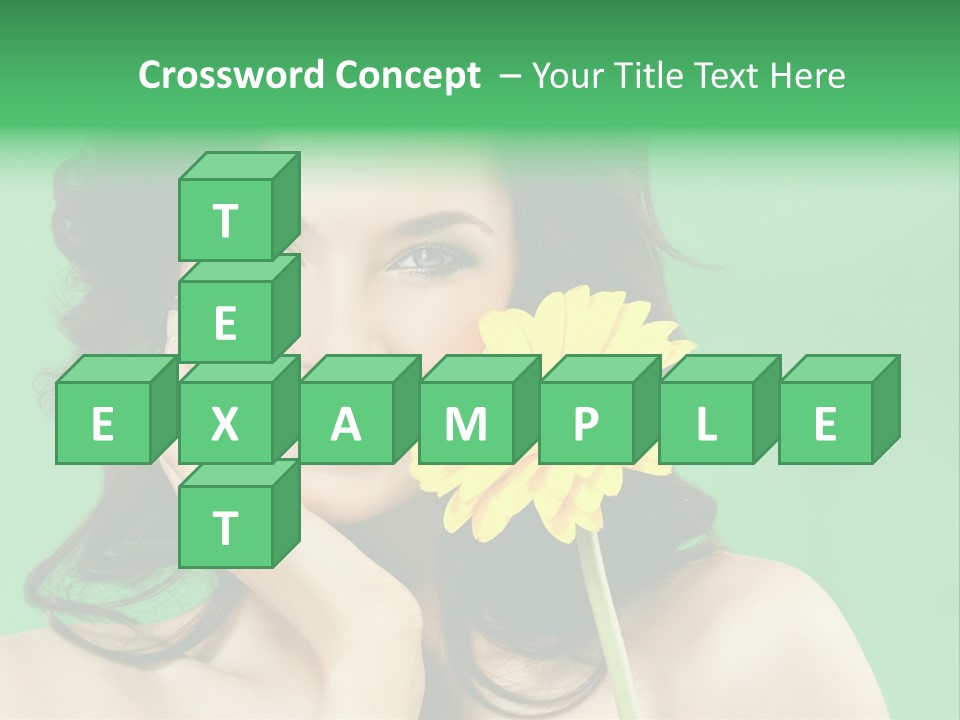 Portrait Romance Background PowerPoint Template