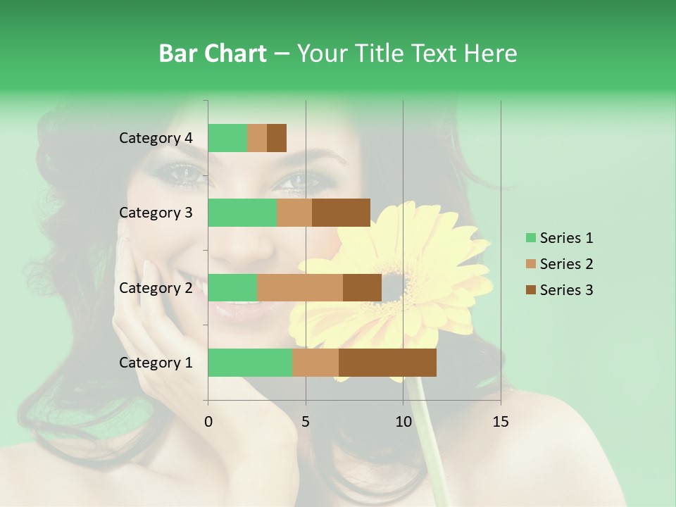Portrait Romance Background PowerPoint Template