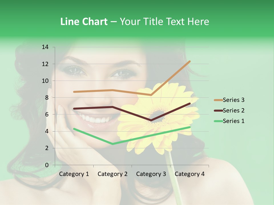 Portrait Romance Background PowerPoint Template
