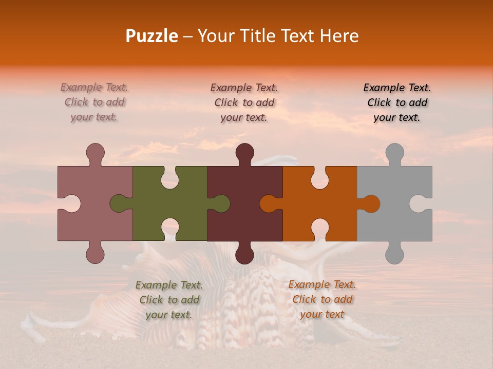 Pacific Water Cloudy PowerPoint Template