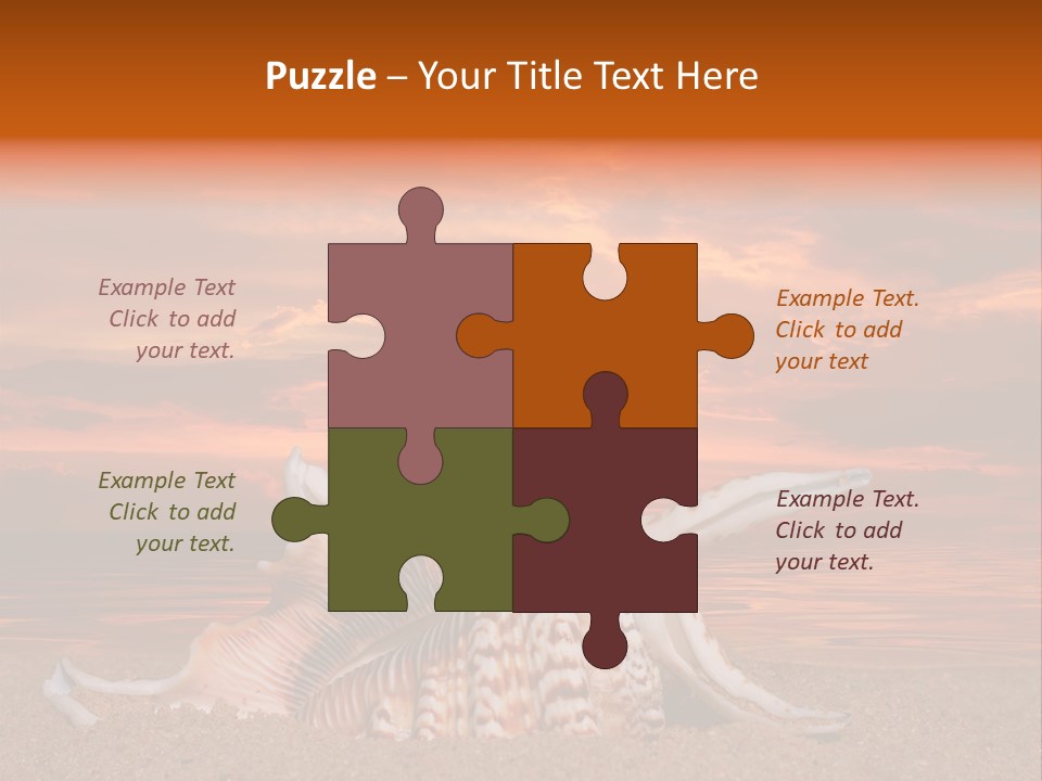 Pacific Water Cloudy PowerPoint Template