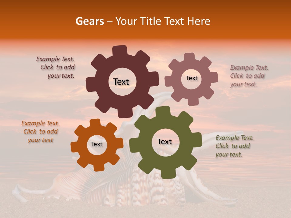 Pacific Water Cloudy PowerPoint Template