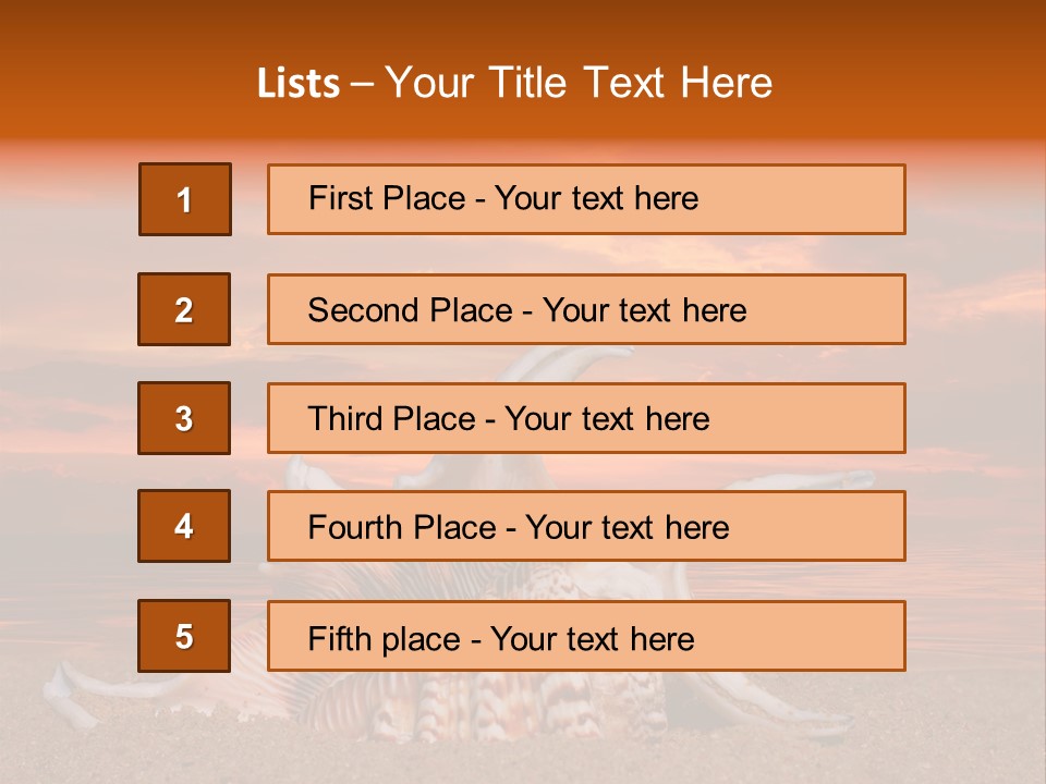 Pacific Water Cloudy PowerPoint Template