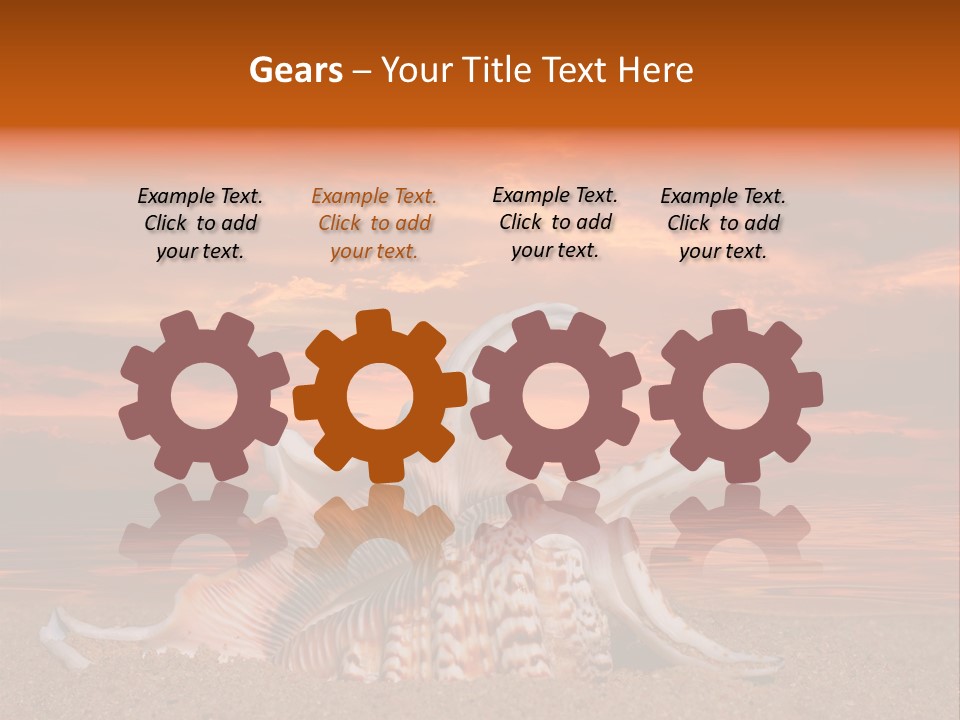 Pacific Water Cloudy PowerPoint Template