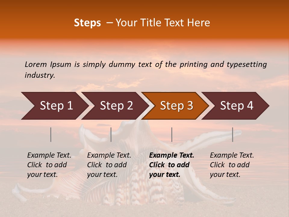 Pacific Water Cloudy PowerPoint Template