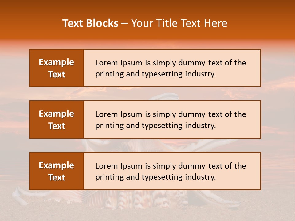 Pacific Water Cloudy PowerPoint Template