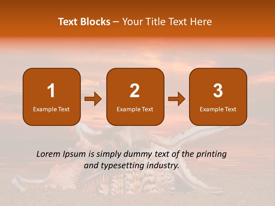 Pacific Water Cloudy PowerPoint Template