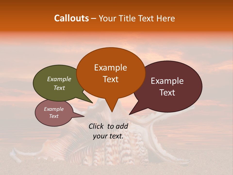 Pacific Water Cloudy PowerPoint Template