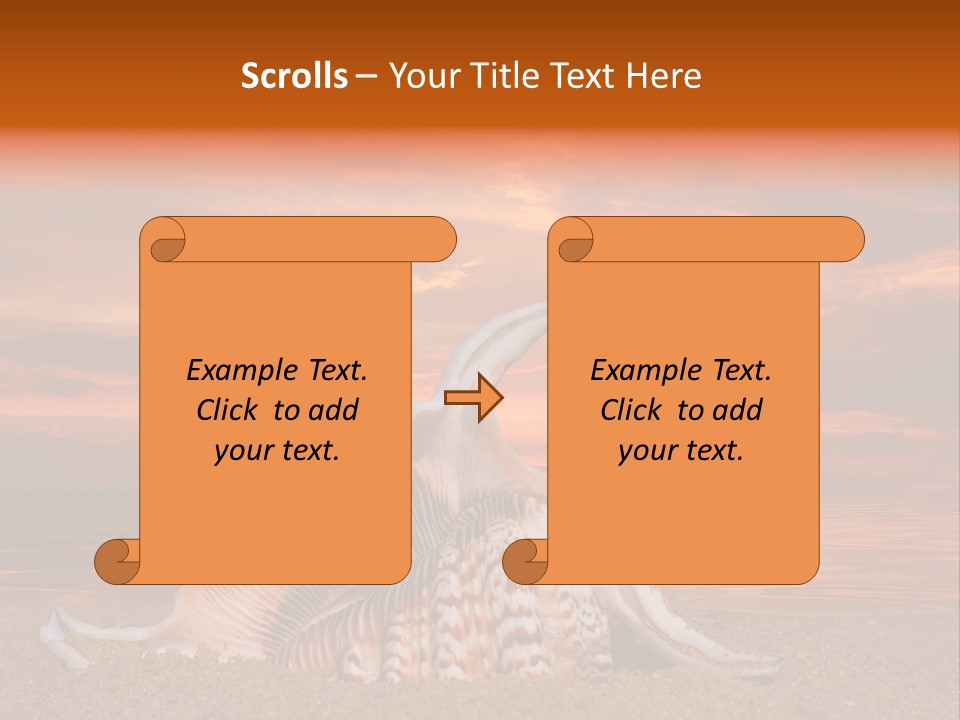 Pacific Water Cloudy PowerPoint Template