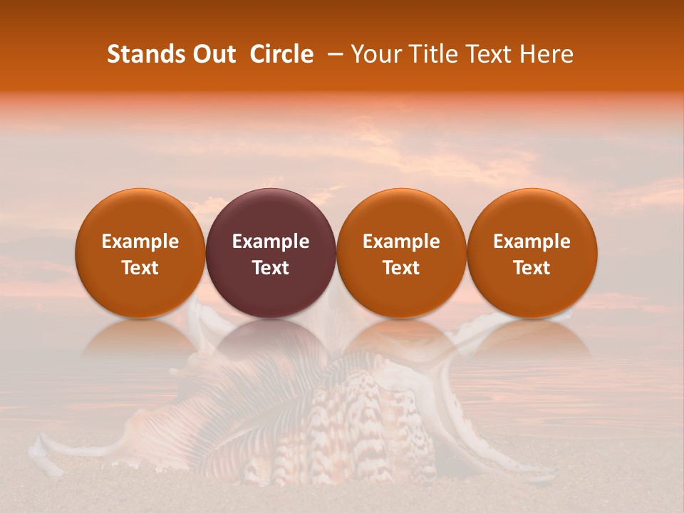 Pacific Water Cloudy PowerPoint Template