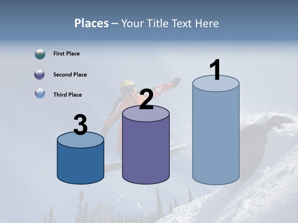 Snowboarding Ride Sport PowerPoint Template