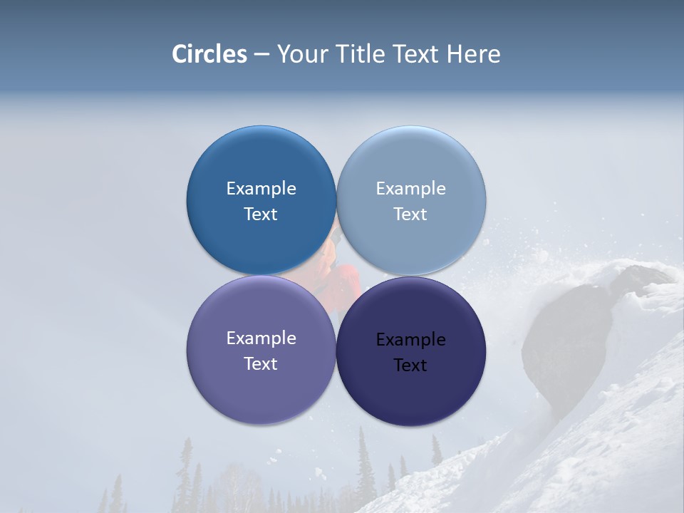 Snowboarding Ride Sport PowerPoint Template