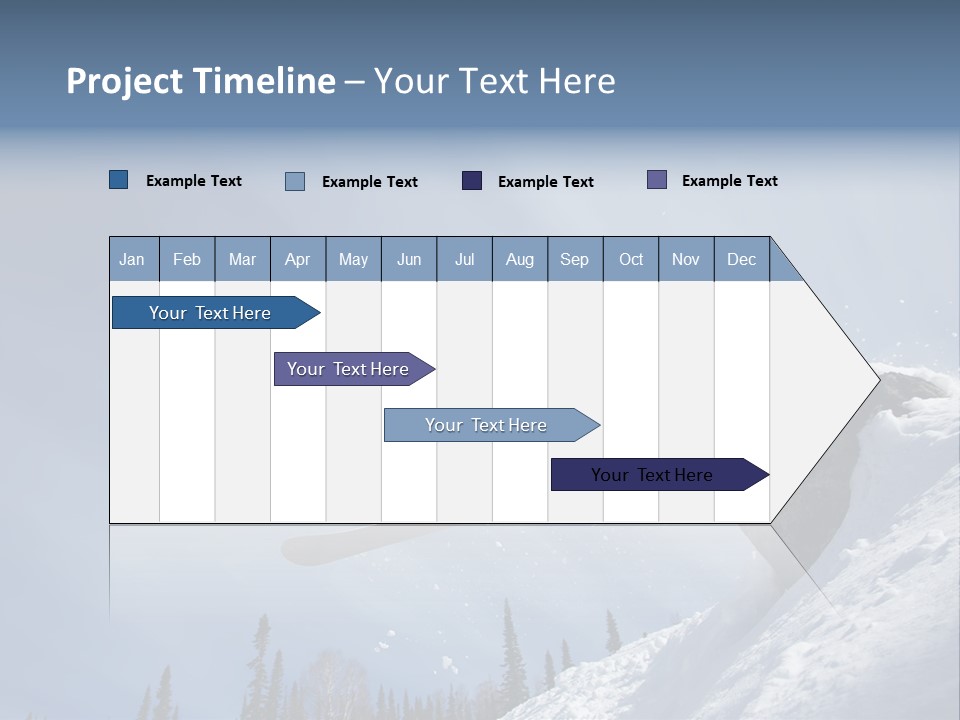 Snowboarding Ride Sport PowerPoint Template