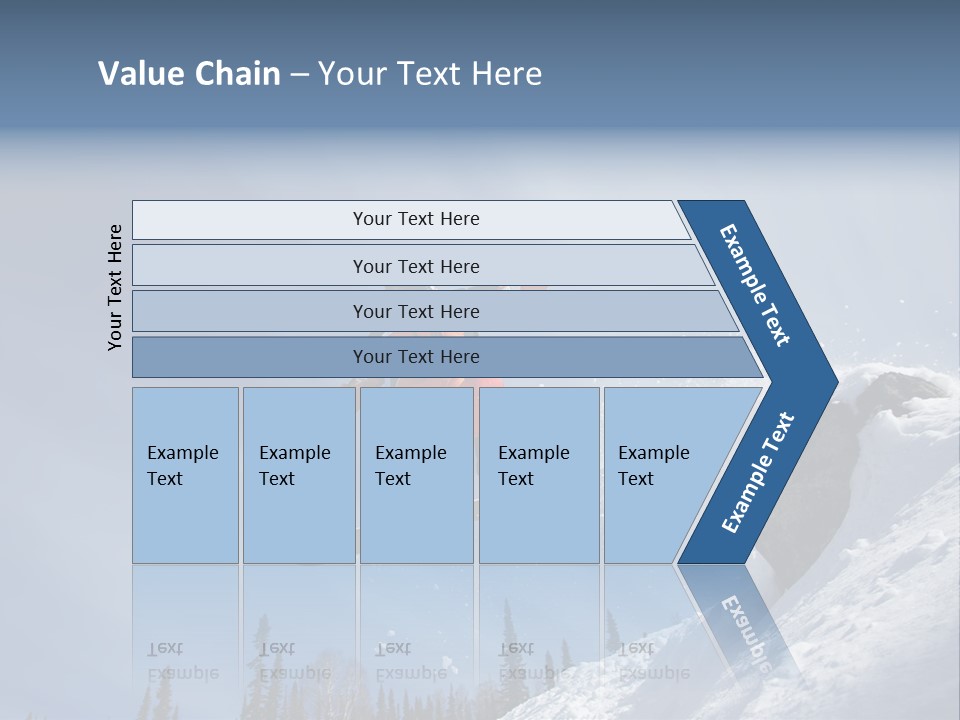 Snowboarding Ride Sport PowerPoint Template