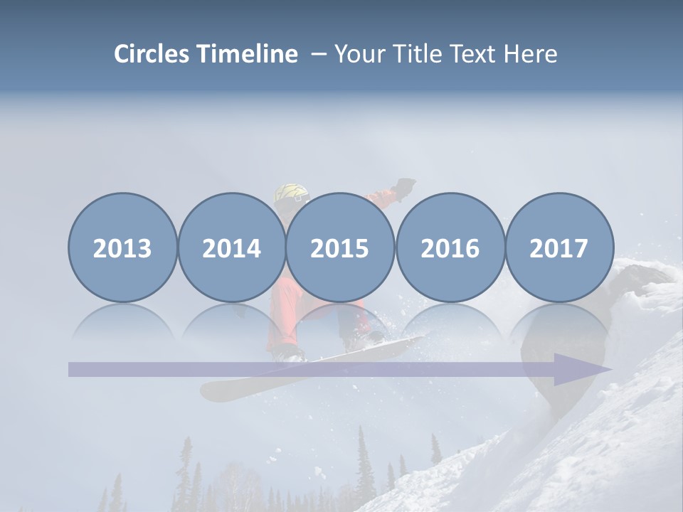 Snowboarding Ride Sport PowerPoint Template