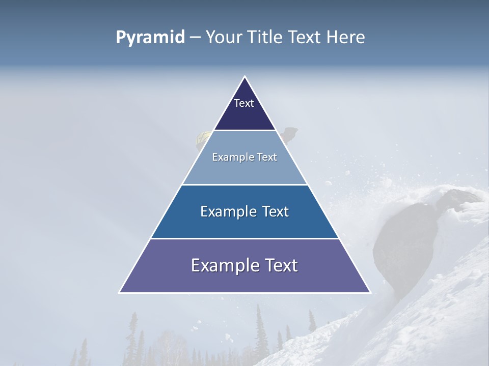 Snowboarding Ride Sport PowerPoint Template