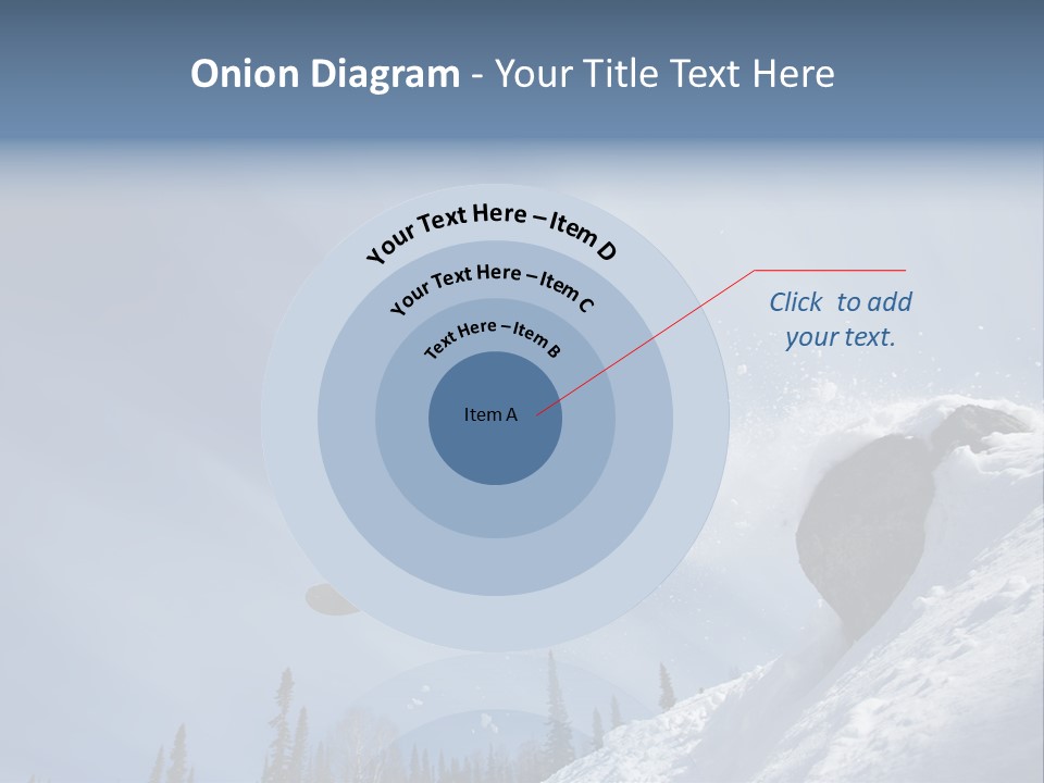 Snowboarding Ride Sport PowerPoint Template