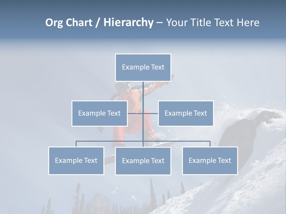 Snowboarding Ride Sport PowerPoint Template