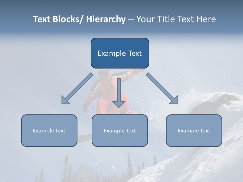 Snowboarding Ride Sport PowerPoint Template