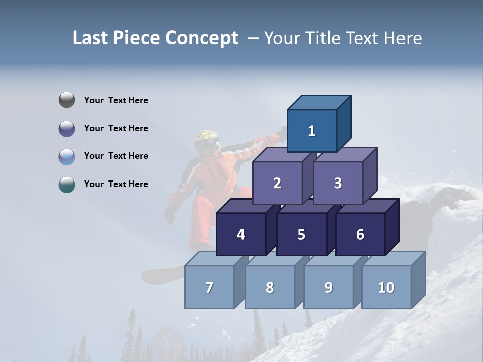 Snowboarding Ride Sport PowerPoint Template