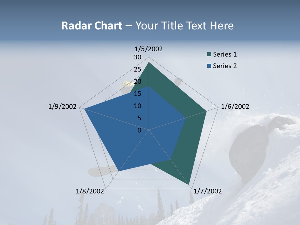 Snowboarding Ride Sport PowerPoint Template