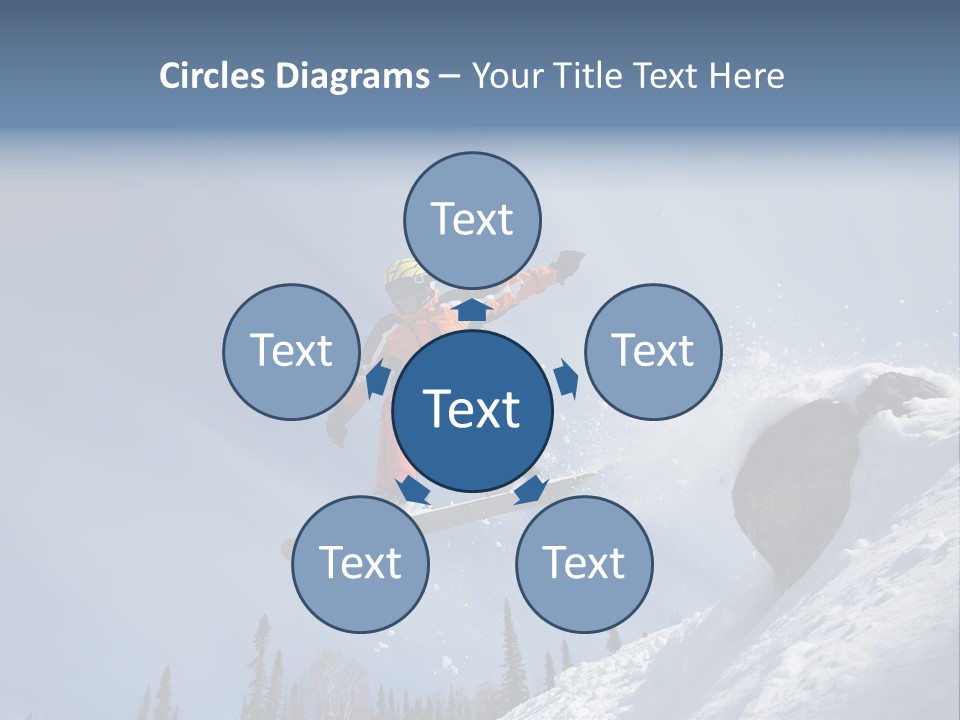 Snowboarding Ride Sport PowerPoint Template