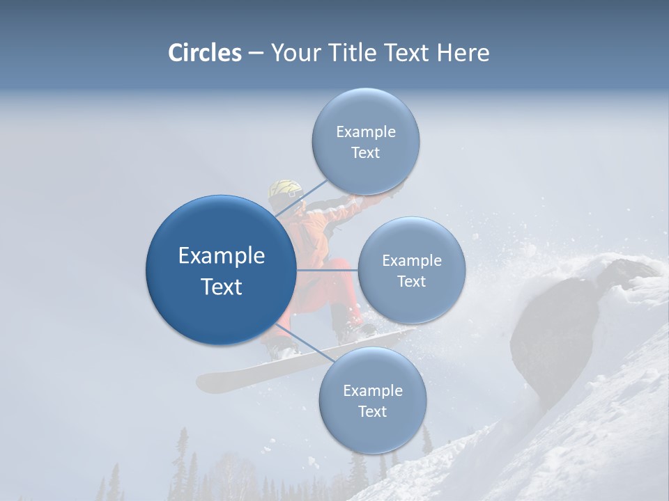 Snowboarding Ride Sport PowerPoint Template